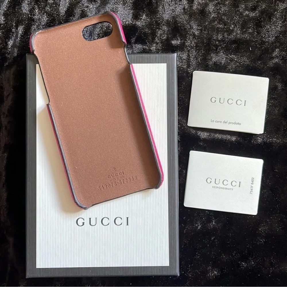 Gucci iPhone 7 / 8 Print Phone Case Authentic